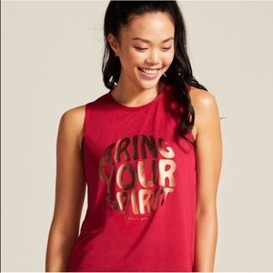 💪🏼 Peloton Spiritual Gangster Berry Muscle Tank 💪🏼